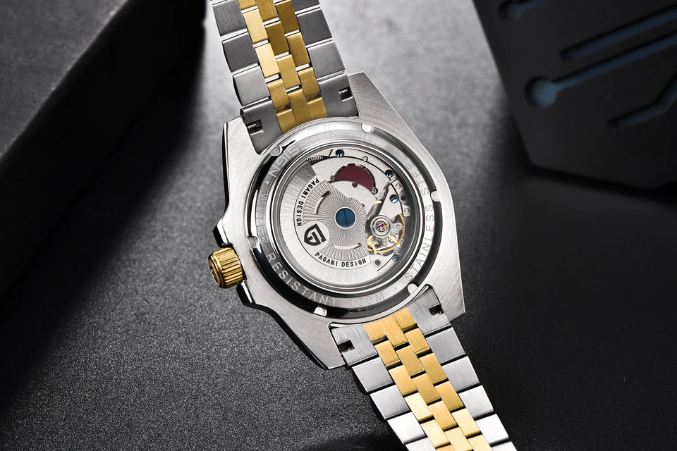 2025 PAGANI DESIGN New PD-1662 V5 Men Mechanical Watches Luxury Ceramic Bezel Automatic Watch 100M Waterproof GMT Watch for Men