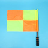 2PCS Soccer Training  Referee Flag For Fair Play Sports Match Football Rugby Hockey Training Linesman Flags