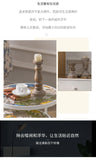 American Hand-painted Living Room Cabinets Sideboards Foyer Side Cabinet Light Luxury Wine Cabinet Drawer Living Room Furniture