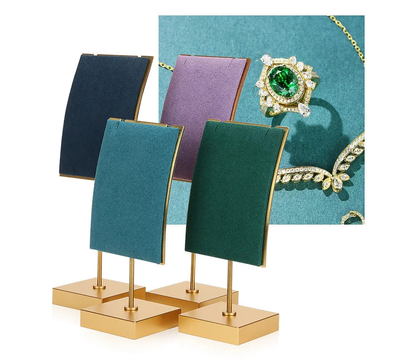 Cool Jewelry Shop Window Show Props Necklace Display Shelf Pendant Show Stand Women Jewelry Organizer