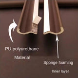 6M Self Adhesive Casement Window Door Sealing Strips Wearable Seal Foam Tape Acoustic Waterproof Dustproof Weather Stripping