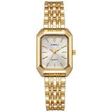2026 Hot Brand Stainless Steel Strap Watch Women Luxury Gift Quartz Wristwatch Student Fashion Simple Square Quartz Watches