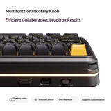 MCHOSE K99 V3 Mechanical Keyboard Tri-Mode Wireless ARGB Control Knob 10000mAh Dual 8K 0.125ms Hot-Swappable Custom Game Keyboar