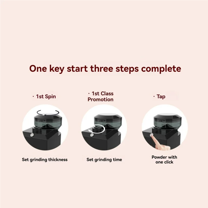 B59B-Electric Burr Coffee Grinder 28 Grind Settings For 12 Cups Adjustable Professional Bean Grinder Household Coffee Grinder US