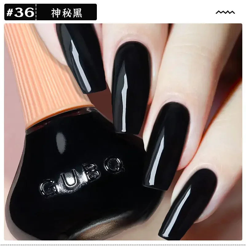 New Oily Gel Nail Polish Glitter Sparking Autumn Winter Milk Coffee Color Varnish No Bake Quick Dry Nail Art Salon Nail Polish