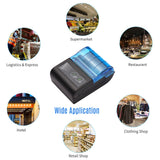 Bisofice Portable Mini Thermal Printer 2 Inch Wireless USB Receipt Bill Ticket Printer with 58mm Print Paper  for Restaurant