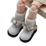 1 Pair Doll Boots Ob11 Shoe Baby New OB11 Shoes Doll Shoes 1/12 Shoes BJD Doll Boots