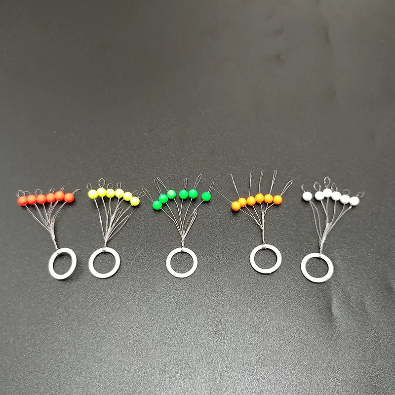 30pcs/lot Ball Seven-star Float Round Bobber Carp Fishing Float Accesories Pesca Fishing Buoys 00# 0# 1# 2# 3# 4# 5# A520