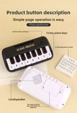 Portable 15 Keys Digital Keyboard Children Mini Electronic Piano Children Musical Instrument Educational Toys for Children Gift