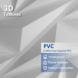 10pcs 30x30cm 3D Art Wall Panel background wall decoration exterior 3D wallpaper suitable for room bathroom ceiling hotel office