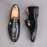 Mens Dress Shoes Formal Leather Shoe Fashion italy shoes Handmade Wedding Party Shoes Men Loafers Oxford Shoes