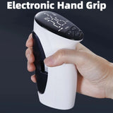 Professional Digital Hand Dynamometer Grip Strength Meter Auto Capturing LED Power Trainer Strengthener Home Gym Core Training