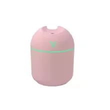 Portable Essential Oil Diffuser & Humidifier – 250ml USB-Powered Mute Mist Maker with Color-Changing Night Light (BPA-Free)
