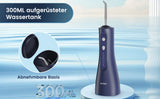 SEJOY Water Flosser Professional For Teeth, Gums, Braces, Dental Care, Electric Power With 5 Settings, 5 Tips For Home Travel