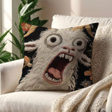 Pooky Goat Face 2D cushion cover For Pillow Printing Sofa Decoration Home Car Room Coffee Shop Office Nordic Simplicity