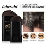 2in1 Hair Dye Stick with Comb Black Brown Coffee Long Lasting Temporary Hair Coloring Covered White Hairs Hairline Pen Washable