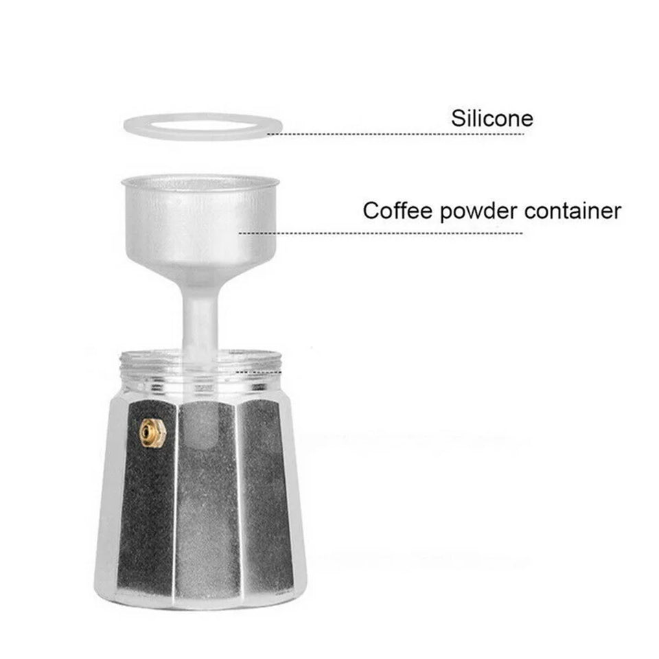 Coffee Rubber Sealing Ring Gasket Washer Gasket Replacenent Cups Rings For Moka Pot Espresso Coffee Makers Kitchen Supplies
