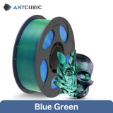 ANYCUBIC Dual-Color Silk Filament Silk Texture FDM 3D Printer PLA Filament Shine Bright Multicolor Silk 3D Printing Material