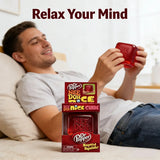 =# Dr Pepper x NeeDoh Nice Cube Squishy Stress Relief Toy, Soft Squeeze Fidget Cube for Kids Adults Anxiety Relief Sensory Toy