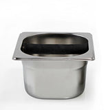 Coffee Knock Box Stainless Steel Wood Coffee Grounds Container Box Barista Coffee Residue Bucket Grind Waste Bin