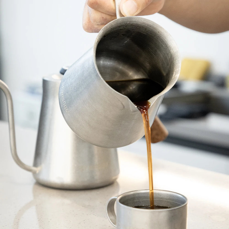 CF Wisdom Retro Style Sharing Pot，Coffee Sharing Pot, Hand Coffee Sharing Pot, Drip Coffee Pot, Home Coffee Utensils