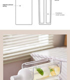 GIANXI Cold Brew Coffee Maker Home Cold Kettle Portable non-leaking Tea Cold Brew Cup Ice Drop Kettle Cold Brew Fruit Teapot