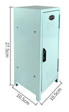 Iron Storage Box Dormitory Storage Cosmetics Paper Money Keys Bank Cards and Other Desktop Small Items Mini Locker Cabinet