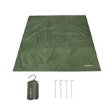 Camping Ground Sheet Picnic Mat Tent Footprint Tarp Awning Shade Beach Pad Outdoor Travel Tent Tarp Sun Canopy with Tent Pegs