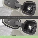 SEAMETAL Car Fuel Cap Seal Strip Waterproof Dust-Protection Gas Cap Rubber Sealing Gap Filler Self Adhesive Weather Stripping