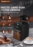 Automatic Burr Mill Coffee Grinder Electric Coffee Bean Grinding With 28 Adjustable Gears for Espresso French Press Drip Coffee