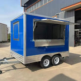Smart Food Truck Fully Equipped Catering Dining Car Hot Dog Burger Food Cart Ice Cream Coffee Tacos Mobile Food Trailer for US