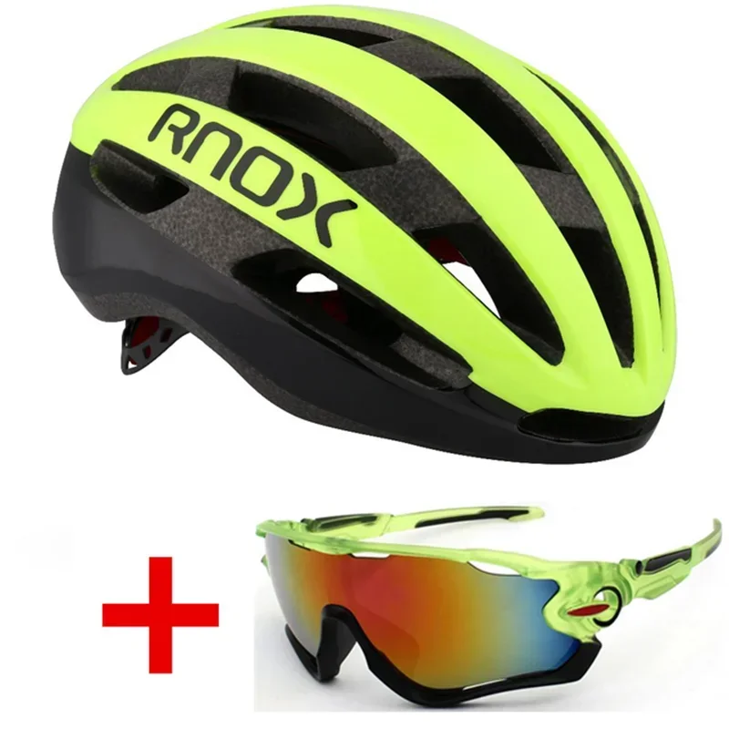 RNOX New Ultralight Cycling Helmet Safety Cap Bicycle Helmet for Women Men Racing Bike Equipments Road MTB Adult Bike Helmets