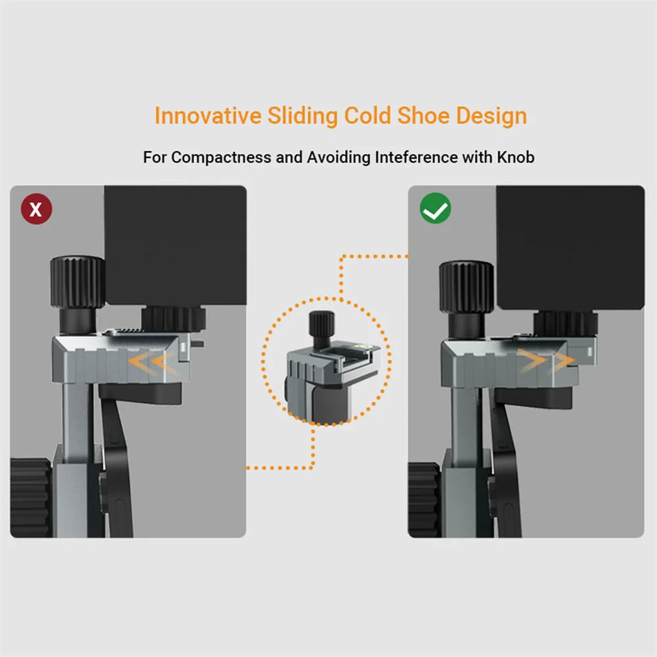 LEAPLIGHT Universal Aluminum Tablet Phone Stand Holder Clip Tripod Adjustable Bracket for Phones Ipro Tablets Tablet Holder