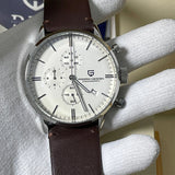 PAGANI DESIGN New Men Watches Multi time zone Quartz Business watch Auto Date Men Watches Japan Movt Watch Men Chronograph Gift