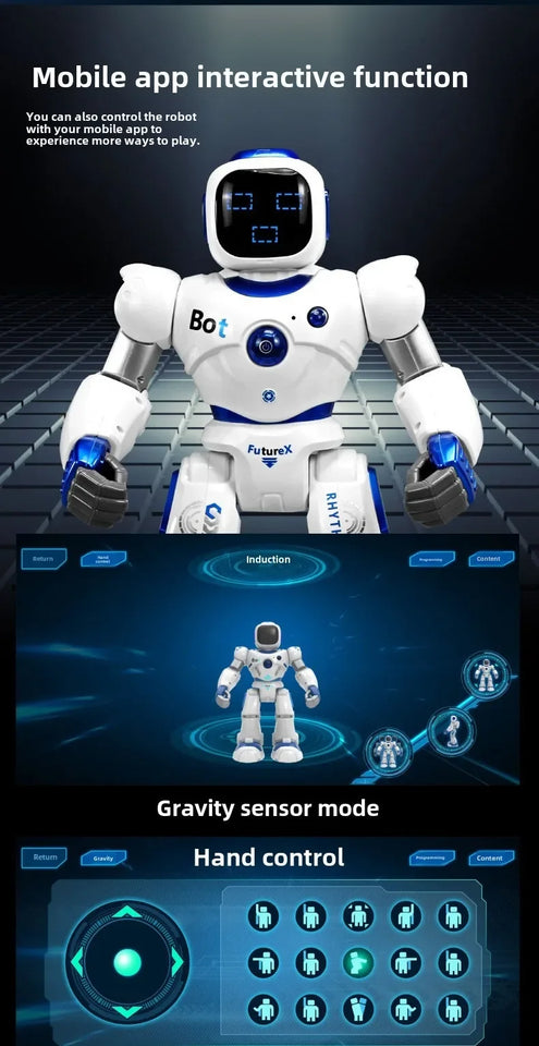 AI Coding Robot for Kids 3-6 | Voice Control & Dance Programming STEM | Educational Gift with Remote Learning Games