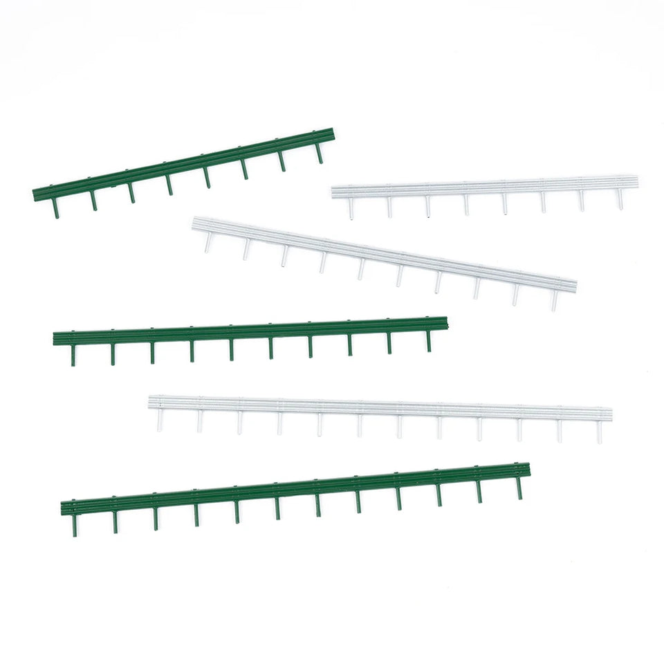 3Pcs/lot Miniature Highway Fence Guardrail Model Toys HO N 1:87 Railling Accessory For Railway Train Scene Layout Diorama Kits
