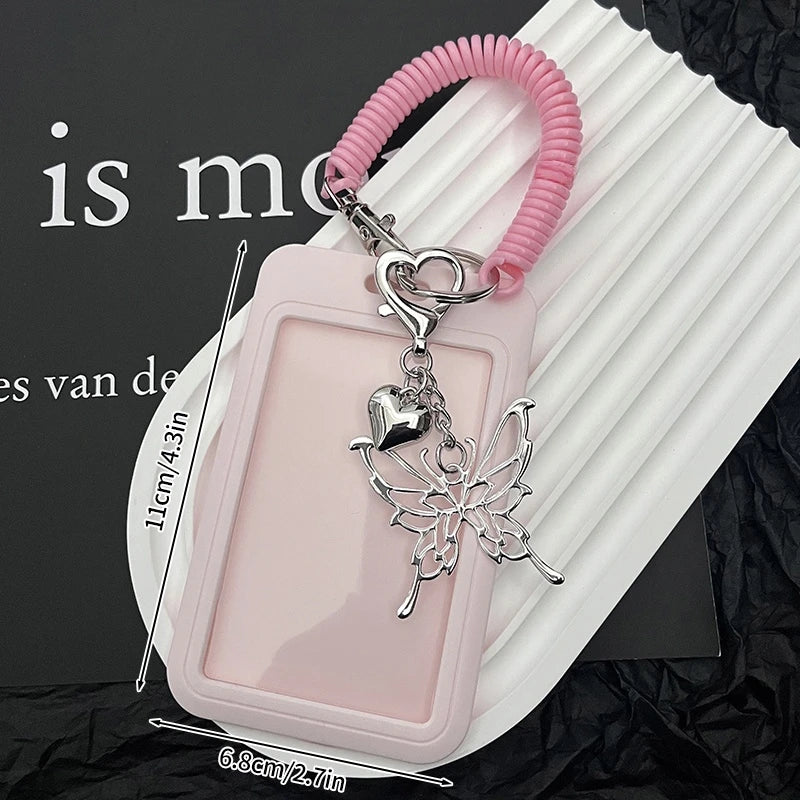Idol Photocard Holder Photo Album pc holder kpop Protector Sleeves Keychain for Bag Poka Supplies Photo Decoration Cardholder