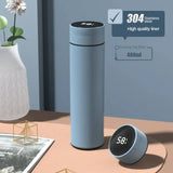 500ML Stainless Steel Thermos Cup with Separator 316 Smart Cup High Value Gift Cup Coffee Cup Father's Gift Cold Cup To Business