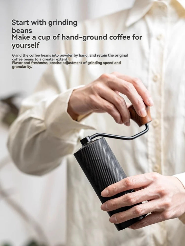 Coffee Grinder Manual 7 /5 Core Bean Coffee Grinder Espresso Portable External Adjustable Household Turkish Coffee Grinder