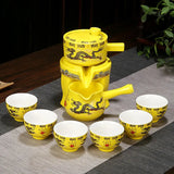 Handmade Coffee Tea Tray Kitchen Sugar Organizer Ceramic Narrow Tea Tray Cup Snack Handles Plateau Cuisine Home Accessories
