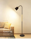 Floor Lamp Simple Floor Lamp Floor Light Wrought Iron LED Standing Lamp Adjustable Lamp Head Standing Reading Light for Living R