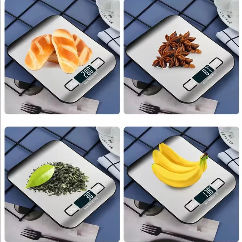 5/10kg/1g Household Kitchen Scale High-precision Electronic Pastry Baking Scale Small Food Baking Scale Accurate Weighing
