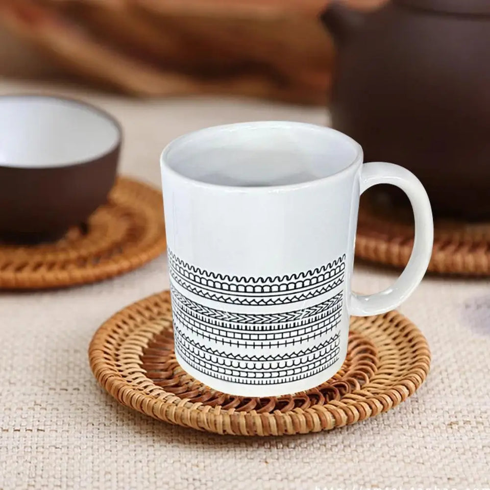Ceramic Kitchen Hidden Message Coffee Mugunique Gift for Work Bestie & Modern Coffee Lover Accessories Message Coffee Mug