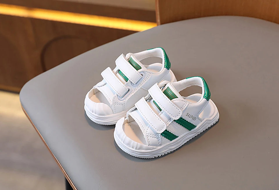 Summer Sandals For Girls Ergonomics Children Sandals For Baby Boys Soft-soled Beach Sandals For Kids Trend Fashion Sport Sandals