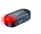 1pcs Car Fake Security Light Solar Powered Simulated Dummy Alarm Wireless Warning Anti-Theft Caution Lamp LED Flash Imitation