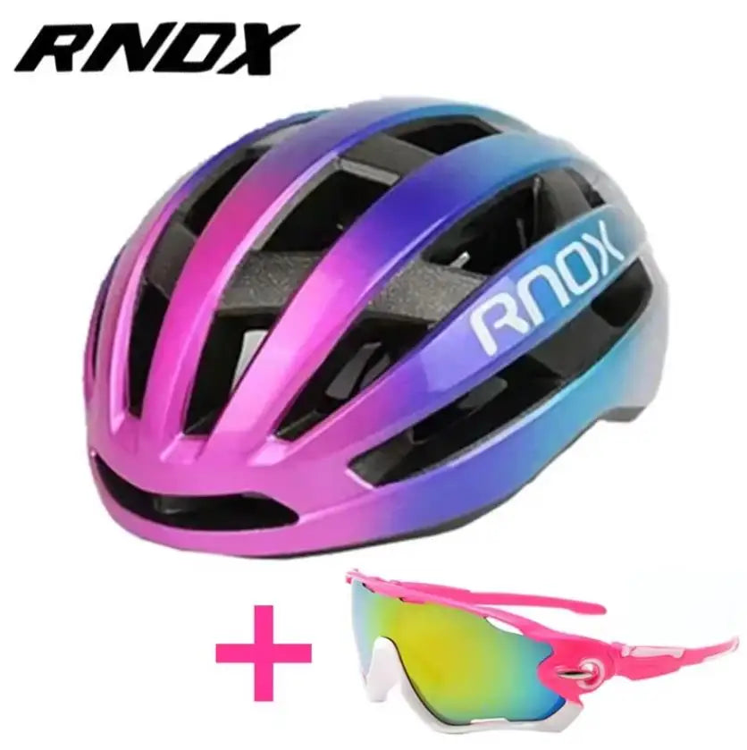 RNOX New Ultralight Cycling Helmet Safety Cap Bicycle Helmet for Women Men Racing Bike Equipments Road MTB Adult Bike Helmets