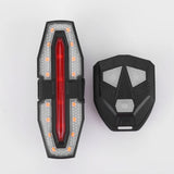 Electric Scooter Turning Signal Tail Light USB Rechargable with Remote Control Warning Lamp LED Waterproof for M365 Pro 2 MI 4