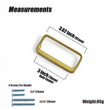 Goo-Ki Brushed Brass Cabinet Handle Antique Three-dimensional Finger Pulls Wardrobe Drawer Long Handle Nickel Drawer Pulls