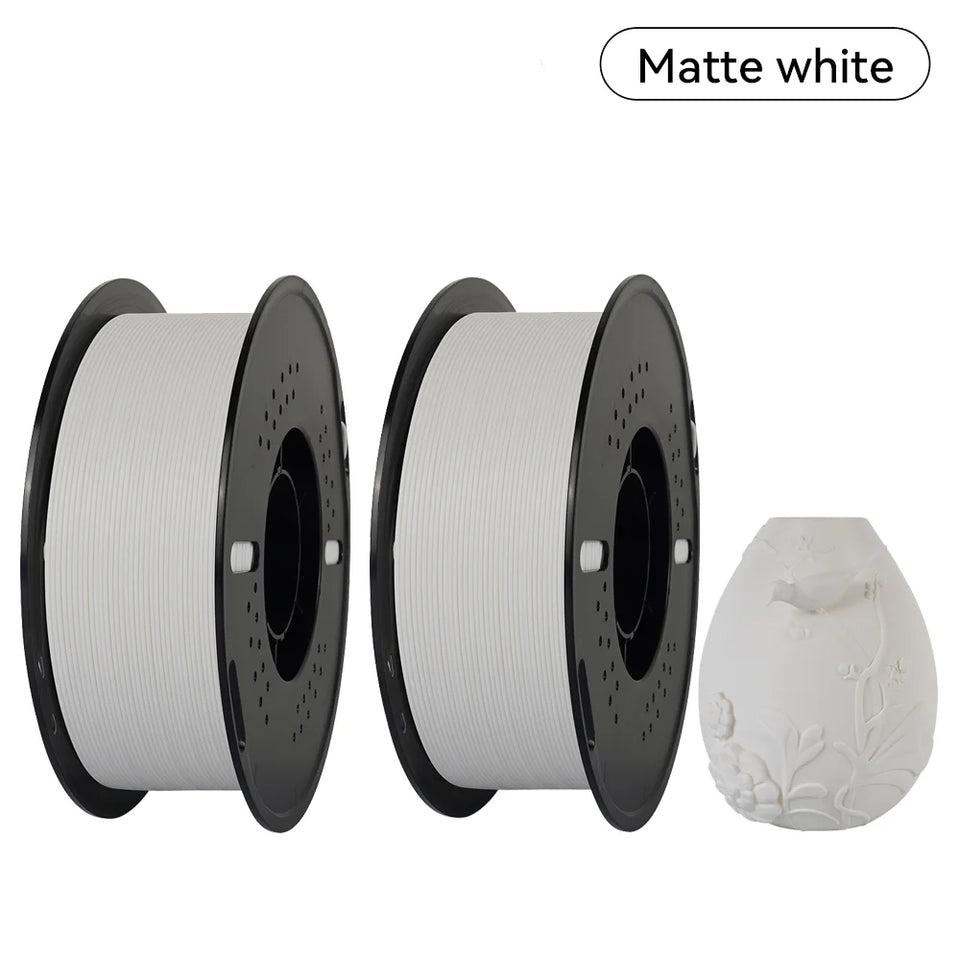 KINGROON 3D Printer Filament PLA Matte Filament 1.75mm 1KG 2KG 3KG High Precision No Bubbles 3D Printer Materials