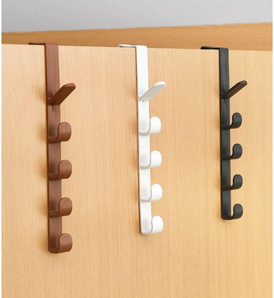 Cabinet Closet Door Hooks Door No Hole Cabinet Storage Hangers Hanging Hooks Dormitory Rental Room Shelves